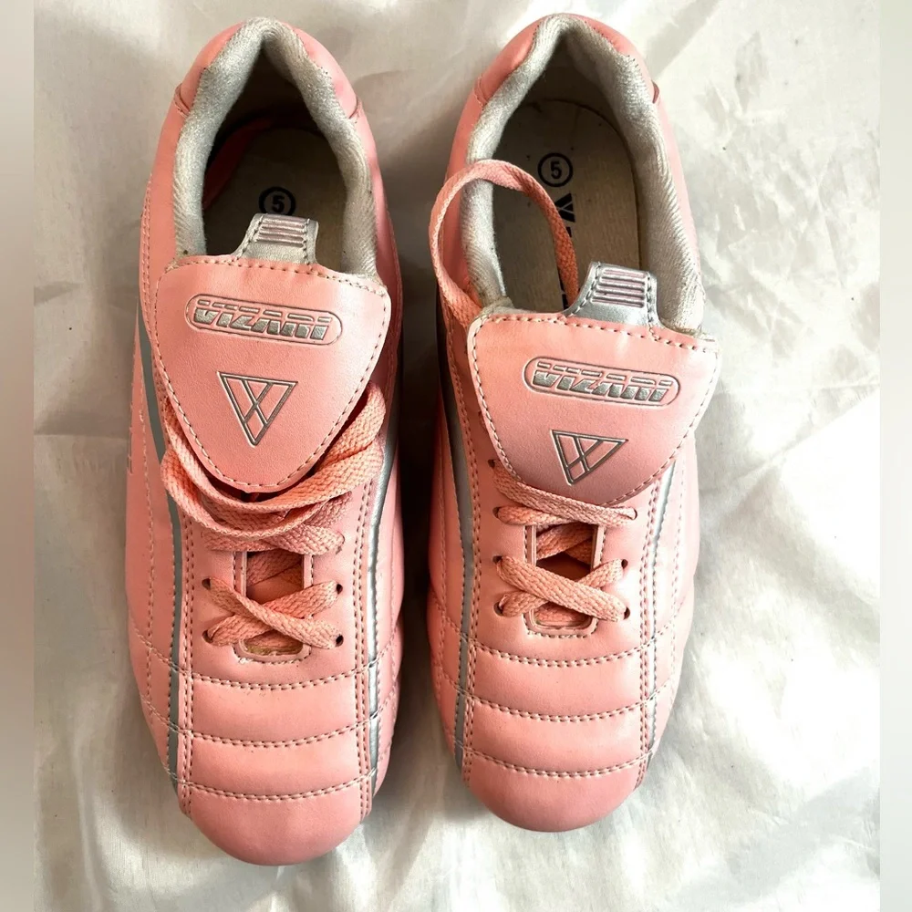 Vizari Victory Pink Cleats sz 5 - Picture 2 of 7